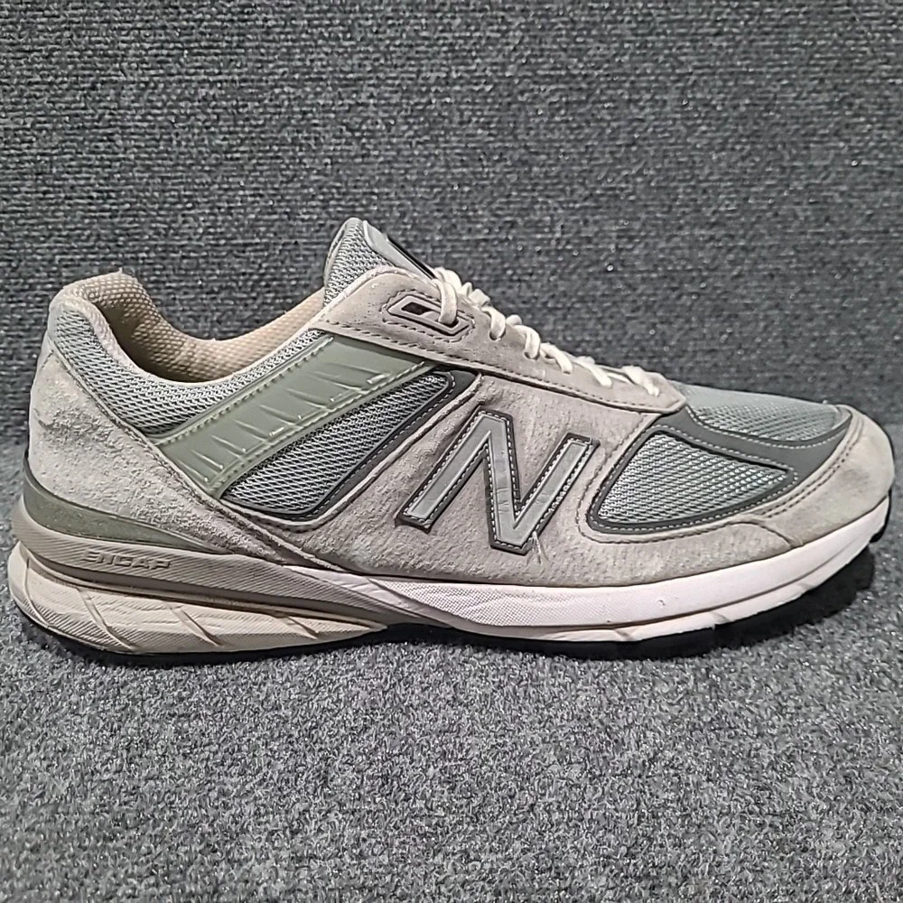 New Balance 990v5 Shoes Mens Size 14 B Athletic Running Gray M990GL5